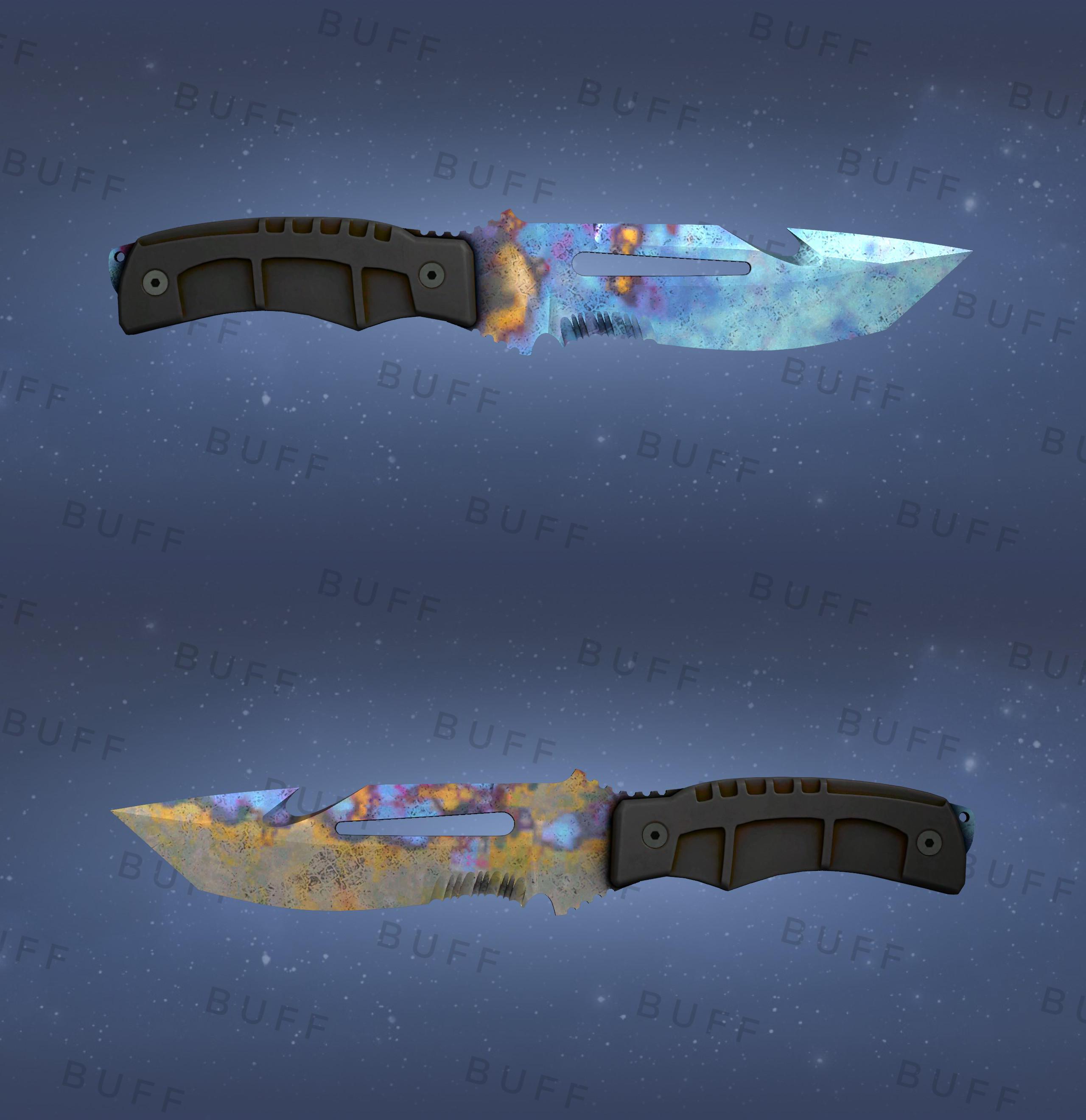 Survival Knife Case Hardened Blue Gem Patterns (seed) BroSkins CS 2