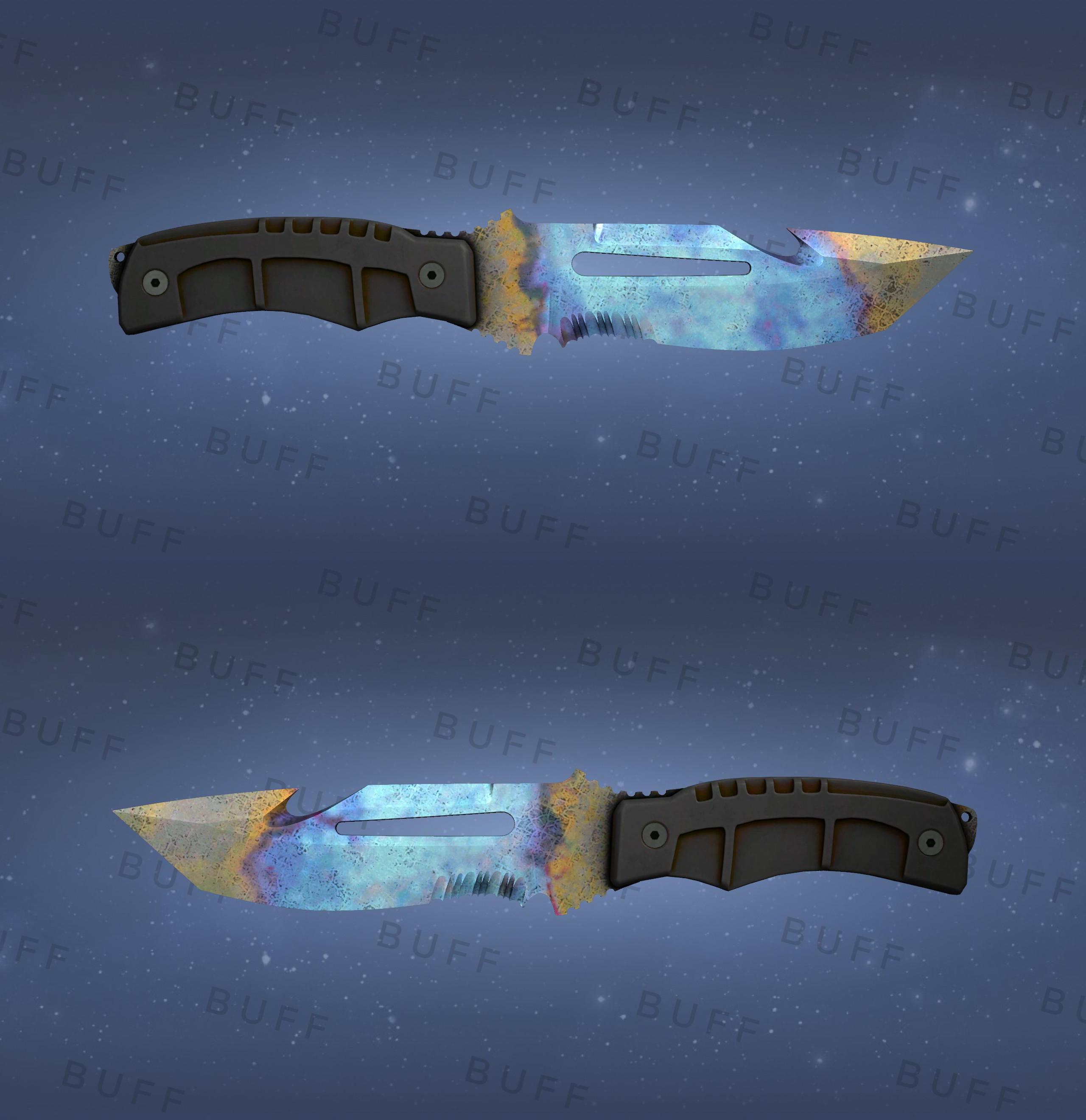Survival Knife Case Hardened Blue Gem Patterns (seed) BroSkins CS 2
