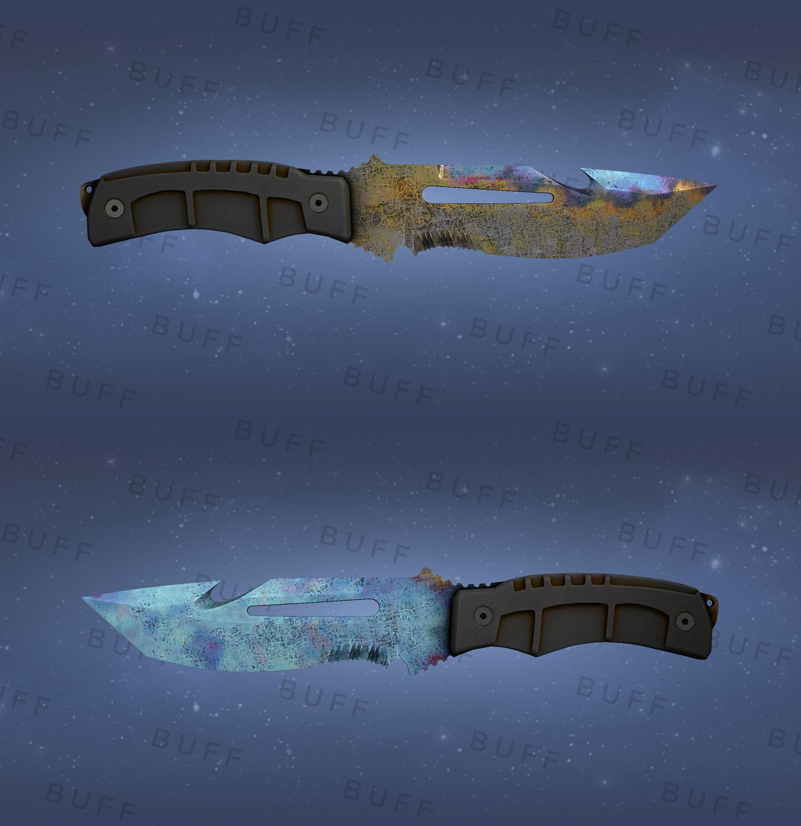 Survival Knife Case Hardened Blue Gem Patterns (seed) BroSkins CS 2
