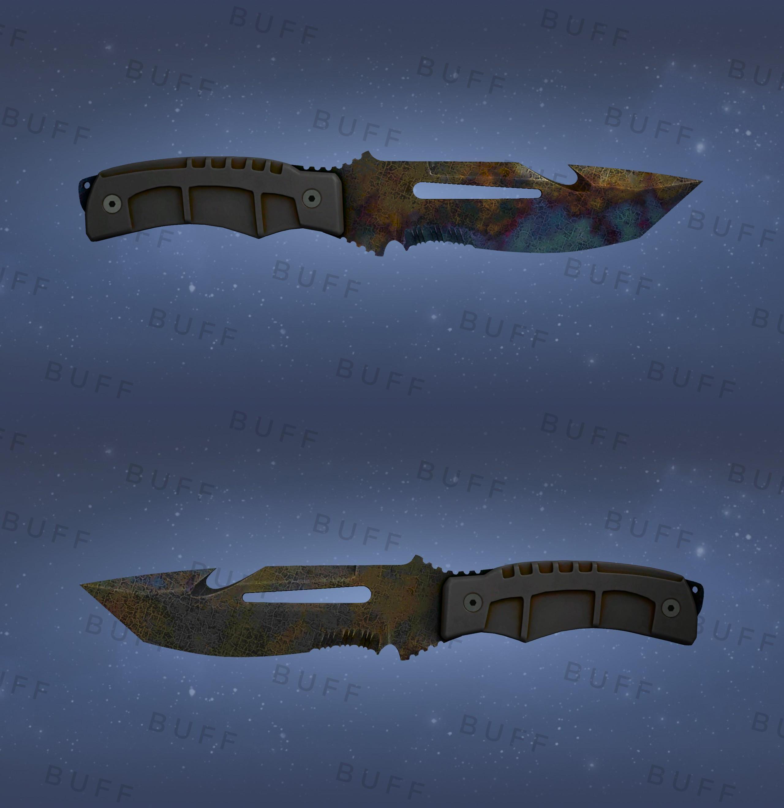 Survival Knife Case Hardened Blue Gem Patterns (seed) BroSkins CS 2